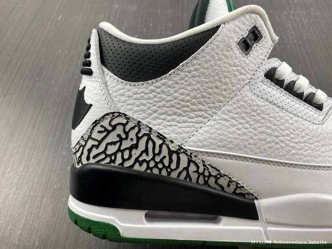 Official Maikesneakers White Oregon Jordan 3 Retro Crew 594282233 Pit Ducks 0808